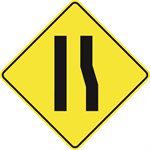 Road Narrows From Right Road Narrows From Right