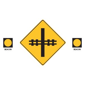 Railway Crossing Ahead