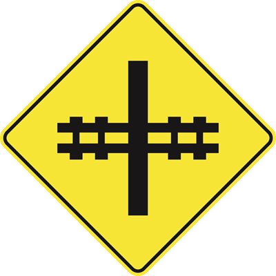 Railway Crossing Ahead