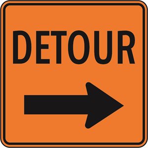 Detour Right