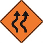 Roadside Diversion Left Two Lanes