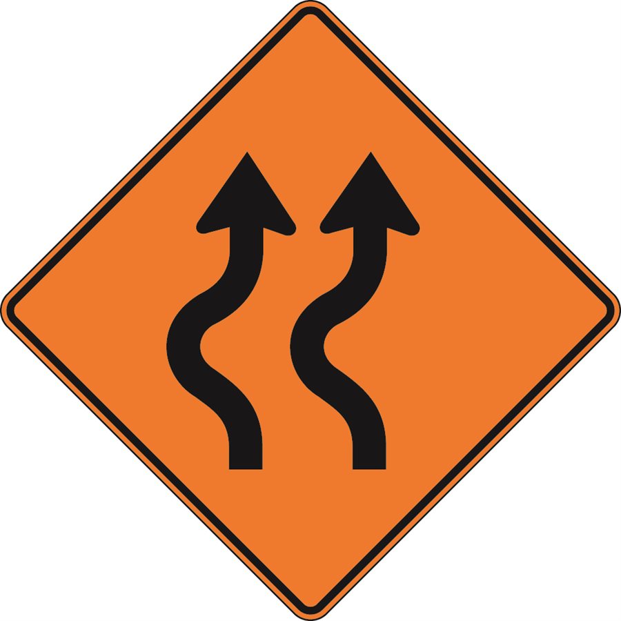 Road Diversion (Two Lanes) Left