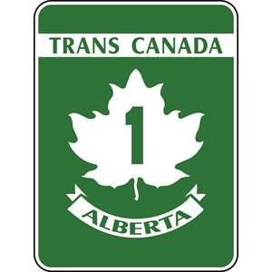 横穿加拿大公路1号白/绿