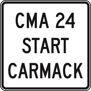 CMA Boundary Black / White