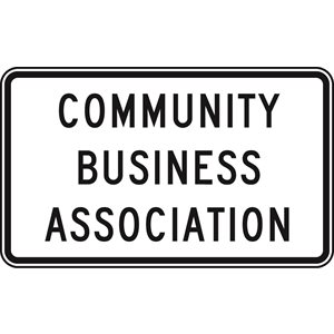 Caring For Alberta Highways Sponsor Black / White