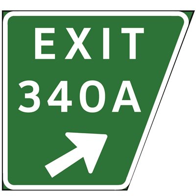 Numbered Exit Numbered Exit