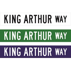 Street Name Blade - 34" x 6" - 15 characters - Diamond Grade