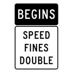 Begins (ID503A) Speed Fines Double (ID503)
