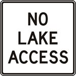 No Lake Access
