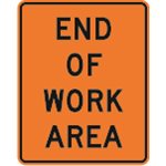 End Of Work Area