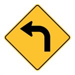 Sharp Curve Left Sharp Curve Left