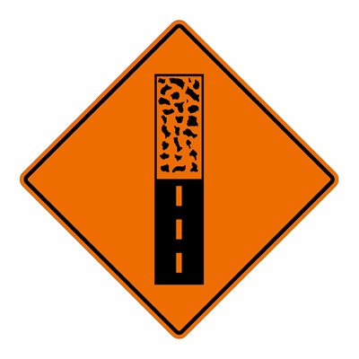 Pavement Ends (TC50) Pavement Ends (TC50)