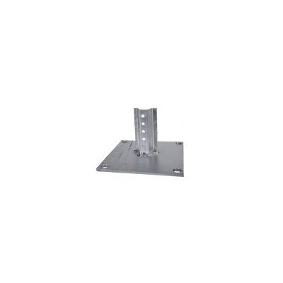 Base Plate Uchannel Galvanized 8" x 8" Plate & Hardware Base Plate Uchannel Galvanized 8" x 8" Plate & Hardware