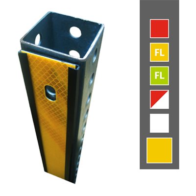 Briteside - Flat - 2-3 / 4" x 72" - High Intensity - Yellow
