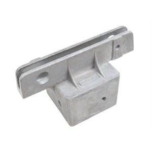 Bracket Square 2" Post Top Mount Extruded (ID40)