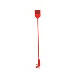 Culvert Marker - 3' - Steel Rod - Spring Loaded - Red HI Patch