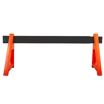 Barricade Leg - A-Frame - Plastic, Orange