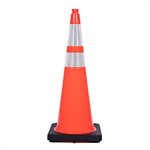 Cone - Orange - 36" - 6" and 4" Recessed HI Collars