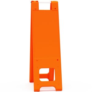 Narrowcade - Orange - Holds two 12" x 24" signs