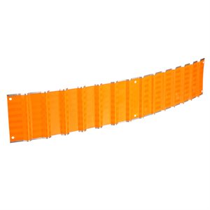 3M™ Diamond Grade™ Linear Delineation Panels - LDS-FO346 - Fluorescent Orange - 34" x 6"