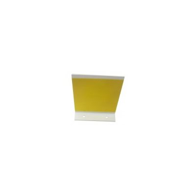 Hinged T-Shape Reflector - Two Sided - Yellow - Diamond Grade - 4" x 4" - PCBMT16