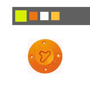 Base - FG300 Heavy Duty Fluorescent Yellow Green