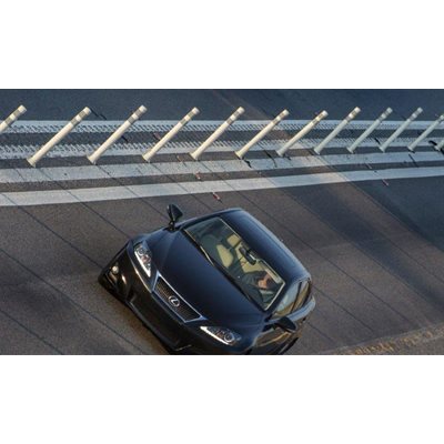 City Post 36" - White with (2) 3" White HI Bands City Post 36" - White with (2) 3" White HI Bands