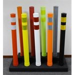 City Post 36" - White with (2) 3" x 11.5" White DG Bands