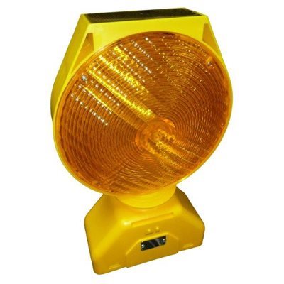 Barricade Light - Amber LED - Solar Powered
