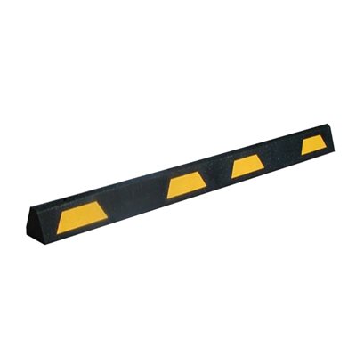 Car Stop - 6' - Yellow Stripe