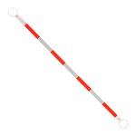 Retractable Cone Bar - 10ft - Orange / White